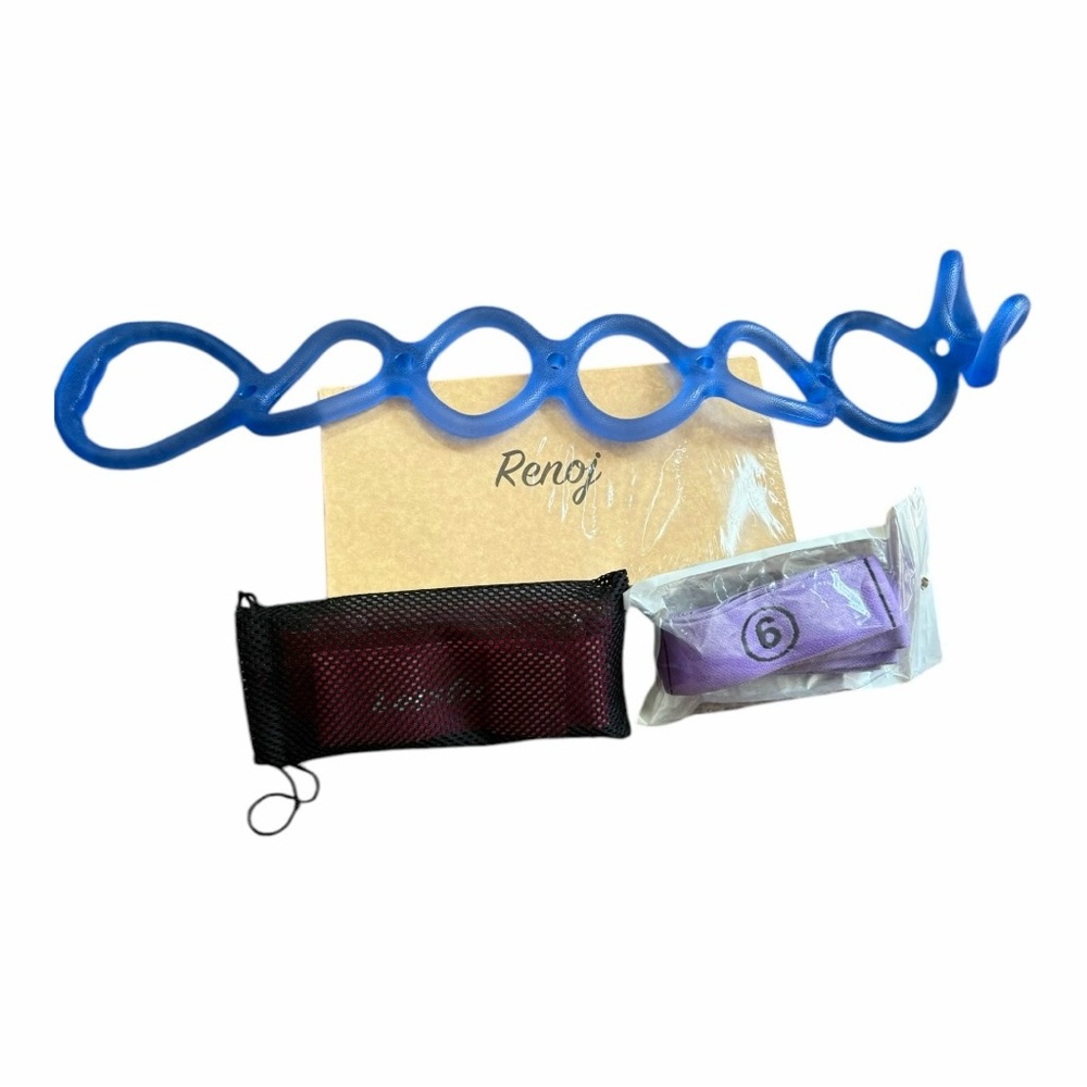 Lot Of Yoga Pilates Resistance Bands, Stretch Straps Various Levels